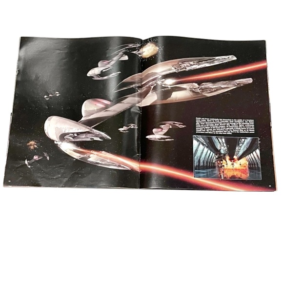 Vintage 1999 Star Wars Episode 1 Phantom Menace Lucasfilm Movie Collector Book - Picture 10 of 16